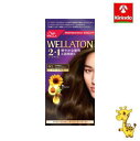 ウエラトーン ツープラスワン クリームヘアカラー 6CL やや明るいキャメルブラウン A剤 60g B剤 60g エッセンス7.3ml【医薬部外品】