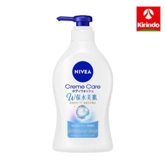 花王 ニベア クリームケア ボディウォッシュ W保水美肌 リラクシングソープの香り ポンプ 470ml 花王 ニベア クリームケア ボディウォッシュ W保水美肌 リラクシングソープの香り ポンプ 470ml
