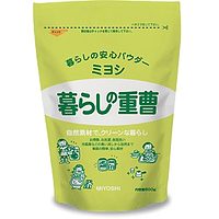 【3％OFFクーポン 5/9 20:00～5/16 01:59迄】【送料無料】ミヨシ石鹸株式会社暮らしの重曹600g※商品が届くまで2～3日かかります。【ドラッグピュア楽天市場店】【RCP】【△】【▲1】