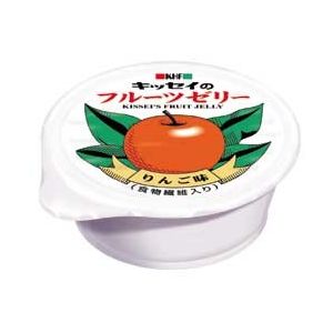 キッセイ薬品工業株式会社 フルーツゼリー　りんご　65g×15×4個セット（60個セット）【商品到着までに5日前後かかる場合がございます・この商品は御注文後のキャンセルができません】【RCP】【□□】