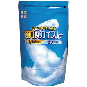 【特長】・強いとろみ（少ない量で最適のとろみがつけられます）・ベタつかない（なめらかでベタツキがありません）・ゼリー状になる（クラッシュすると離水のないとろみゼリーに）。【原材料】粉飴、増粘多糖類【賞味期間】・1年【栄養成分（100g当たり）】・エネルギー (kcal) 355・たんぱく質 (g) 1．7・脂質 (g) 0．2・炭水化物 (g) 86．7・ナトリウム (mg) 324・食塩相当量 (g) 0．8・水分 (g) 9．2 【お問い合わせ先】こちらの商品につきましての質問や相談につきましては、当店（ドラッグピュア）または下記へお願いします。キッセイ薬品工業:ヘルスケア事業部TEL ： 0263- 54- 5010土日祝日、当社休日を除く月〜金　8：40〜17：20広告文責：株式会社ドラッグピュア作成：201001ms神戸市北区鈴蘭台北町1丁目1-11-103TEL:0120-093-849製造販売者：キッセイ薬品工業株式会社区分：健康食品■ 関連商品キッセイ薬品に関する商品とろみ調整食品■　強力スカイスルー原材料変更のお知らせ