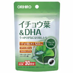 【本日楽天ポイント5倍相当】オリヒロ株式会社PD　イチョウ葉エキス＆DHA　60粒×6個セット【RCP】