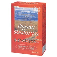 ●特長・有機栽培で育てられたルイボスの最上級グレードの茶葉のみを使用しています。・体に良いものをより安心して利用したいという方に是非おすすめしたい健康茶です。●原材料名・オーガニックルイボス●主要成分・オーガニックルイボス100％●お召し上がり方＜ティーポット使用の場合＞・温めたティーポットに、本品1包を入れ熱湯を注ぎ、1煎目は30〜60秒、2煎目は少し時間をおいてからお好みの濃さでお召し上がりください。＜煮出してご利用の場合＞・よく沸騰している約1リットルのお湯に本品1包を入れ、2〜3分間を目安に弱火で煮出してください。・程良い色と香りが出ましたら、火を止めてポットで保温するか冷蔵庫で冷やしてお飲みください。・煮出す時間はお茶の色や香りでお好みによって調節してください。広告文責：株式会社ドラッグピュア神戸市北区鈴蘭台北町1丁目1-11-103TEL:0120-093-849製造販売者：オリヒロ株式会社区分：健康茶・日本製■ 関連商品ルイボスティー関連商品オリヒロ株式会社お取扱商品