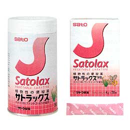 内容量：400g【製品特徴】●植物性の便秘薬です。●センナ実は、腸壁から水分の分泌を促し、固い便を軟らかくして洗い流し、お腹の中をきれいにします。●プランタゴ・オバタ種子は植物センイを多く含み、お腹の中で水分を吸収して膨れ、詰まっている便を押し出し、腸を空っぽにします。●センナ実の成分がプランタゴ・オバタ種子の植物センイに包みこまれて徐々に効果をあらわすので、腹痛や下痢などが起きにくく、おだやかに効きます。 ●剤　型：淡褐色の糖衣顆粒。●効　能・便秘。・便秘に伴う次の諸症状の緩和・吹出物、肌あれ、頭重、・のぼせ、腹部膨満、腸内異常発酵、食欲不振（食欲減退）・痔。●用法・用量・大人（15才以上）1回4〜8gを1日2回を限度とし、なるべくん空腹時にコップ一杯の水またはお湯でかまずに服用します。・服用間隔は4時間以上おいてください。　※ただし、初回は最小量を用い、便通の具合や状態をみながら少しずつ増量または減量してください。●成　分・プランタゴ・オバタ種子・4.336g・センナ実・0.992g【使用上の注意】（守らないと現在の症状が悪化したり、副作用が起こりやすくなります）1. 本剤を服用している間は、次の医薬品を服用しないでください。・他の瀉下薬（下剤）2. 授乳中の人は本剤を服用しないか、本剤を服用する場合は授乳を避けてください3. 大量に服用しないでください1. 次の人は服用前に医師又は薬剤師にご相談ください。（1）医師の治療を受けている人。（2）妊婦又は妊娠していると思われる人。（3）本人又は家族がアレルギー体質の人。（4）薬によりアレルギー症状を起こしたことがある人。（5）次の症状のある人：はげしい腹痛、悪心・嘔吐。2. 次の場合は、直ちに服用を中止し、商品添付説明文書を持って医師又は薬剤師にご相談ください。（1）服用後、次の症状があらわれた場合・関係部位→皮ふ：症状→発疹・発赤、かゆみ・関係部位→消化器：症状→はげしい腹痛、悪心・嘔吐（2）1週間位服用しても症状がよくならない場合3. 次の症状があらわれることがありますので、このような症状の継続又は増強が見られた場合には、服用を中止し、医師又は薬剤師にご相談ください。・下痢【保管及び取扱上の注意】1.直射日光の当たらない湿気の少ない涼しい所に保管してください。2.小児の手の届かない所に保管してください。3.他の容器に入れ替えないでください。※誤用の原因になったり品質が変わるおそれがあります。4.使用期限をすぎた製品は、使用しないでください。【お問い合わせ先】こちらの商品につきましての質問や相談につきましては、当店（ドラッグピュア）または下記へお願いします。佐藤製薬株式会社TEL：03（5412）7393時間：9:00〜18:00（土、日、祝日を除く）広告文責：株式会社ドラッグピュア○NM神戸市北区鈴蘭台北町1丁目1-11-103TEL:0120-093-849製造販売者：佐藤製薬株式会社区分：第2類医薬品・日本製文責：登録販売者　松田誠司■ 関連商品佐藤製薬お取り扱い商品サトラックスシリーズ