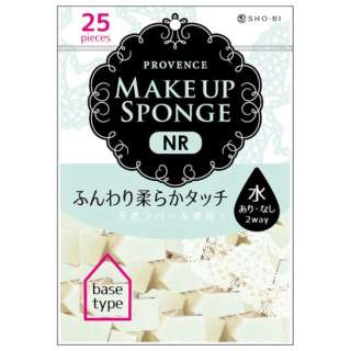 【本日楽天ポイント5倍相当!!】【送料無料】SHO－BIコーポレーションプロヴァンス メイクアップスポンジ NRベース型 25P　【この商品はご注文後キャンセルできません】【△】【▲1】