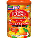 【3%OFFクーポン 8/4 20:00〜8/11 01:59迄】【送料無料】アース製薬株式会社バスロマンほっこりゆずの香り【医薬部外品】 600g【△】