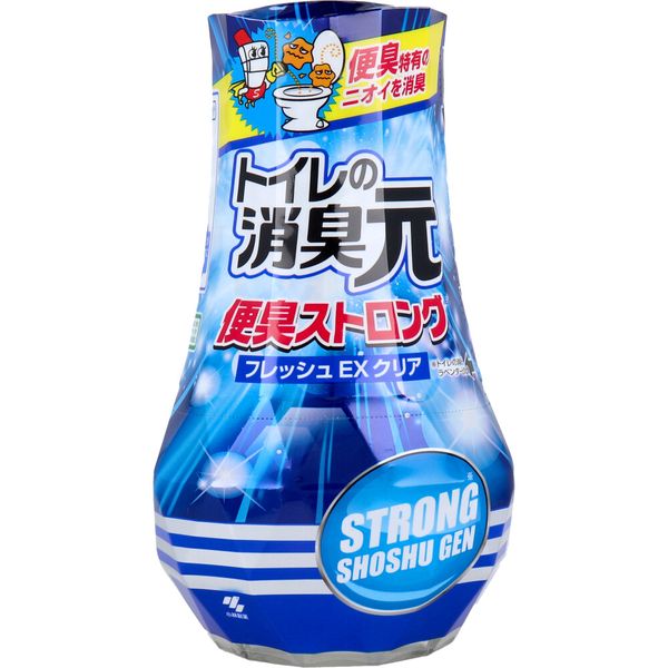 小林製薬株式会社　トイレの消臭元　便臭ストロング フレッシュEXクリア 400mL＜消臭芳香剤＞【北海道・沖縄は別途送料必要】 1