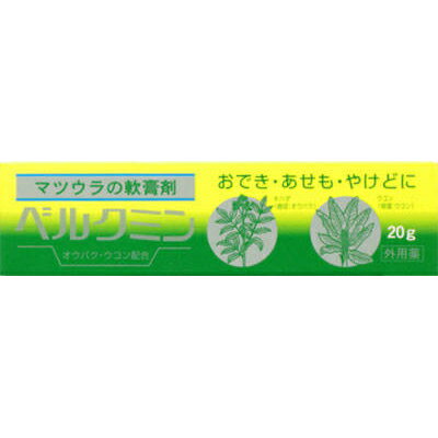 ■製品特徴 中黄膏は，華岡青州の「春林軒膏方」に収載されるオウバク(黄柏)、ウコン(鬱金)を配合した外用の漢方製剤です。 はれものの初期，うち身，ねんざに常備薬としてご使用ください。 本品は、消炎解毒作用のあるオウバク(黄柏)、ウコン(鬱金)を配合した軟膏剤で、やけど、ただれ、すり傷、きり傷をはじめ、痔のはれ、出血などの症状にもご使用いただけます。 特に患部が熱をもったような症状に効を奏します。 ■使用上の注意 ▲相談すること▲ 1.次の人は使用前に医師、薬剤師又は登録販売者に相談してください。 (1)医師の治療を受けている人 (2)薬などによりアレルギー症状を起こしたことがある人 (3)湿潤・ただれ・やけどのひどい人 (4)傷口が化膿している人 (5)患部が広範囲の人 2.使用後、次の症状があらわれた場合は副作用の可能性がありますので、直ちに使用を中止し、商品添付文書を持って医師、薬剤師又は登録販売者に相談してください。 〔関係部位〕 〔症 状〕 皮 膚 : 発疹・発赤、かゆみ ■効果・効能 火傷、外傷、きれ痔(さけ痔)・いぼ痔の痛み・かゆみ・はれ・出血・ただれの緩和、おでき、湿疹、かぶれ、ただれ、あせも、かゆみ、ひび、しもやけ、あかぎれ ■用法・用量 患部に直接塗布するか、ガーゼ、布片、リント布等に塗り、広げて貼ってください。 かさぶたのある患部にはガーゼに広げて貼ってください。 【用法に関連する注意】 (1)用法を厳守してください。 (2)小児に使用させる場合には、保護者の指導監督のもとに使用させてください。 (3)外用にのみ使用してください。 (4)目に入らないよう注意してください。 (5)衣類等に付着すると黄色に着色しますのでご注意ください。 ■成分・分量　本品100g中 油脂性抽出物・・・・・100g 〔オウバク(黄柏)・・・10g〕 〔ウコン(鬱金)・・・・・8g〕 添加物として 基剤:ゴマ油100g、ミツロウ38g、豚脂2gより製したもの を含有します。 ■剤形：塗布剤 ■保管及び取扱いの注意 (1)直射日光の当たらない涼しい所に密栓して保管してください。 (2)小児の手の届かない所に保管してください。 (3)他の容器に入れ替えないでください。 (誤用の原因になったり、品質が変わることがあります。) (4)本剤は天然物を成分としていますので、製品により若干色調が異なることがありますが、効果には変わりありません。 (5)使用期限を過ぎた製品は使用しないでください。 【お問い合わせ先】 こちらの商品につきましては、 当店(ドラッグピュア）または下記へお願いします。 松浦薬業株式会社　お客様相談窓口 電話：（052）883-5172 受付時間：10：00-17：00（土・日・祝日を除く） 広告文責：株式会社ドラッグピュア 作成：201609SN 神戸市北区鈴蘭台北町1丁目1-11-103 TEL:0120-093-849 販売会社：松浦漢方株式会社 製造販売：松浦薬業株式会社 区分：第3類医薬品・日本製 文責:登録販売者　松田誠司 ■ 関連商品 松浦漢方・松浦薬業お取り扱い商品 中黄膏関連商品