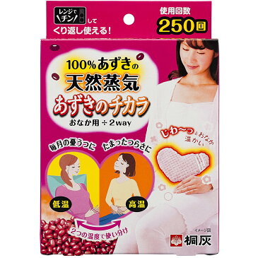 【本日楽天ポイント5倍相当】桐灰化学株式会社 あずきのチカラ おなか用 1個 (約250回)<100%小豆の天然蒸気でお腹を温める><表裏で2つの温度>【ドラッグピュア楽天市場店】【北海道・沖縄は別途送料必要】