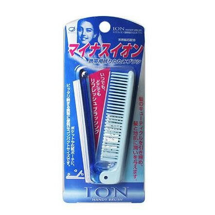池本刷子マイナスイオン携帯用ブラシIC－40【北海道・沖縄は別途送料必要】【CPT】
