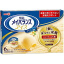 株式会社明治(旧明治乳業)　明治メイバランスアイス　バニラ味　80ml×6個入×16個セット(計96個)（要7～10日)(キャンセル不可商品）