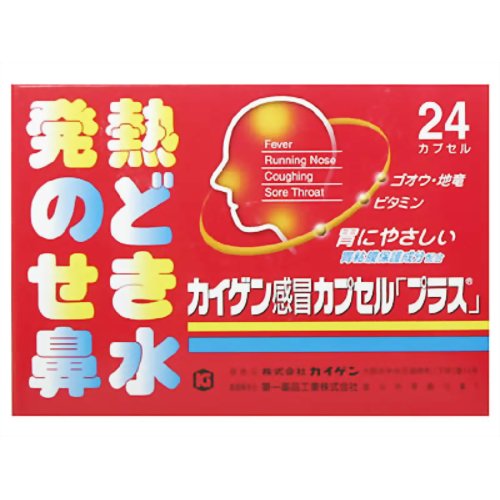 【送料無料】【第(2)類医薬品】【本日楽天ポイント5倍相当!!】カイゲンファーマ株式会社カイゲン感冒カプセル プラス 24カプセル【ドラッグピュア楽天市場店】【△】【▲2】【CPT】