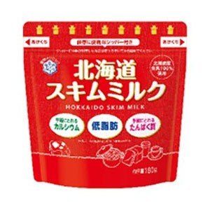 商品説明 粉末を水になじみやすい小さな粒状にしたスキムミルクです。 北海道産の生乳を100%使用しています。 サッととけるので、飲みものにはもちろん、お料理のコクだしや、ホームベーカリーにも使えます。 カルシウム・たんぱく質を含み、低脂肪です。 保存に便利なジッパー付きで、スプーンなどで取り出しやすい広口タイプ。 スキムミルクで、不足しがちなカルシウムを手軽に上手にとりましょう。 お召し上がり方 スキムミルク大さじ2杯半(約16g)を140mlのお湯又は水で溶かしてお飲みください。 50&#12316;60度のお湯が最も溶けやすいです。 原産国・日本 【お問い合わせ先】 こちらの商品につきましての質問や相談につきましては、 当店（ドラッグピュア）または下記へお願いします。 雪印メグミルク株式会社 160-0003 東京都新宿区本塩町13番地 0120-30-1369 広告文責：株式会社ドラッグピュア 作成：201808MK 神戸市北区鈴蘭台北町1丁目1-11-103 TEL:0120-093-849 製造販売元：雪印メグミルク株式会社 区分：食品 ■ 関連商品 雪印メグミルク株式会社 お取扱い商品 粉ミルク シリーズ