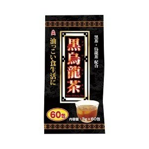 株式会社ユーア黒烏龍茶 ( 3g*60包 )【北海道・沖縄は別途送料必要】