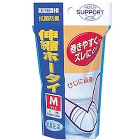 【メール便で送料無料でお届け 代引き不可】川本産業株式会社抗菌防臭加工 伸縮ホータイ Mサイズ （1巻）＜キトサン使用＞【ML385】 1