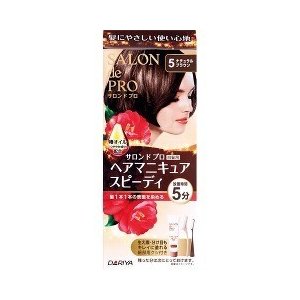 【メール便で送料無料でお届け 代引き不可】株式会社ダリヤサロンドプロ 白髪用 ヘアマニキュア・スピーディ 5 ナチュラルブラウン 1セット ＜ツヤやかに白髪を染めるヘアマニキュア＞【ML385】