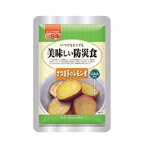 【本日楽天ポイント5倍相当】アルファフーズ株式会社UAA食品　さつま芋のレモン煮　100g×50P※需要が高まっておりますため、お届けまでお時間がかかる場合がございます※