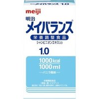 【本日楽天ポイント5倍相当】株式会社明治(旧明治乳業)明治メイバランス1.0　1000ml×12本（2ケース）（発送までに7～10日かかります・ご注文後のキャンセルは出来ません）【YP】