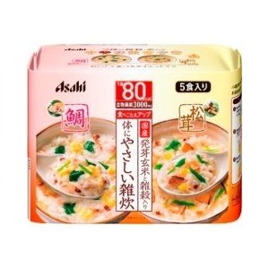 【3％OFFクーポン 5/9 20:00～5/16 01:59迄】【送料無料】アサヒグループ食品株式会社 リセットボディ 体にやさしい鯛＆松茸雑炊 ( 5食 ) ＜鯛雑炊と松茸雑炊を1袋80kcaLに仕上げました＞【ドラッグピュア楽天市場店】【△】