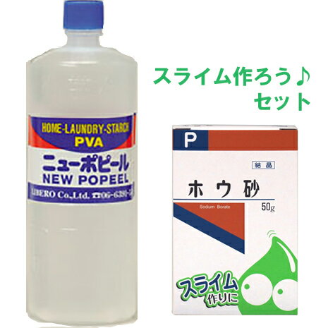 【本日楽天ポイント5倍相当】【◎】【送料無料】スライム作ろうセット♪ビッグ・ビット　洗濯のりニューポ ...