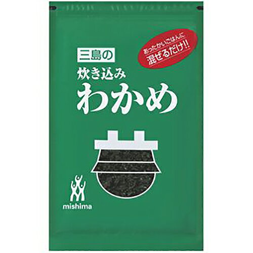 2位! 口コミ数「1件」評価「5」【3％OFFクーポン 5/9 20:00～5/16 01:59迄】【送料無料】三島食品株式会社　炊き込みわかめ 300g入＜混ぜ込み用ごはん･･･ 