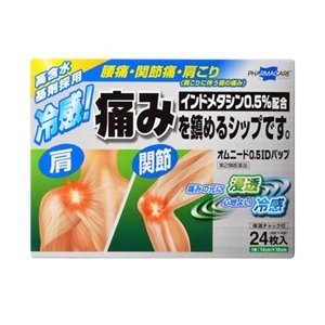 【第2類医薬品】帝國製薬株式会社オムニード0.5 IDパップ　冷感　24枚（6枚×4袋）＜鎮痛・消炎インドメ..