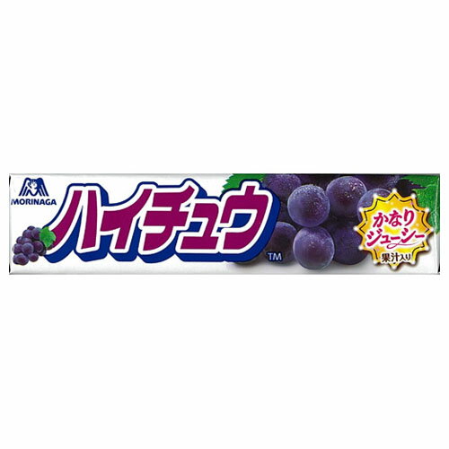 森永製菓株式会社ハイチュウ グレープ(12粒)×12個セット＜夏季（4月-9月は溶けるので配送休止します）＞【北海道・沖縄は別途送料必要】