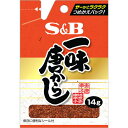 ■製品特徴辛み、色つやともに優良な唐からしを使用しました。ピリッとした辛みと豊かな風味が料理をより一段とひきたてます。他の容器に詰替えやすい形態の袋を採用しています。 S&Bビン入り一味唐からしと同様の中身です。■内容量14g■原材料赤唐辛子(中国）■栄養成分表示■使用方法容器の口に差し込みカイトを合わせてこぼさず楽々つめかえうどんやそば、焼き鳥、漬け物、汁物、鍋ものなどに、辛みと香りを添えてくれる薬味として広く利用されています。■注意事項直射日光、高温多湿を避けて保存してください。賞味期限(開封前)24ヶ月【お問い合わせ先】こちらの商品につきましての質問や相談は、当店(ドラッグピュア）または下記へお願いします。エスビー食品株式会社〒103-0026 東京都中央区日本橋兜町 18-8電話：0120-120-671平日午前9時〜午後5時（土・日・祝日、夏期・年末年始等の当社休業日を除く）広告文責：株式会社ドラッグピュア作成：201908YK神戸市北区鈴蘭台北町1丁目1-11-103TEL:0120-093-849製造販売：エスビー食品株式会社区分：食品・日本文責：登録販売者 松田誠司■ 関連商品一味唐辛子関連商品エスビー食品株式会社お取り扱い商品