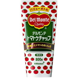 【本日楽天ポイント5倍相当】キッコーマン食品 株式会社デルモンテ　トマトケチャップ 800g×24個セット【RCP】