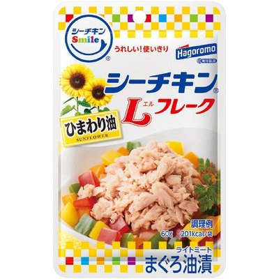 【AS324】はごろもフーズ株式会社はごろも シーチキンSmile Lフレークひまわり油 60g×12個セット【ドラッグピュア楽天市場店】【RCP】【■■】のサムネイル