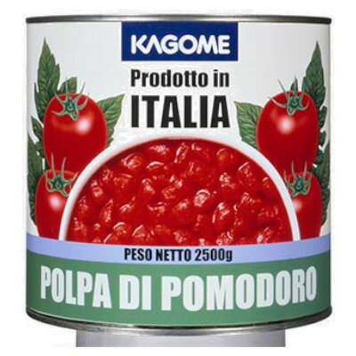 【本日楽天ポイント5倍相当】カゴメ株式会社ダイストマト イタリア産 2.5kg 固形量 1.5kg 【RCP】