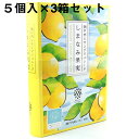 【送料無料・メーカー直送・他品と同梱不可・代引き不可】株式会社ガトー・スヴニール　瀬戸内レモンブリュレーヌ しまなみ果実［5個入］×3箱＜想い出のお菓子＞＜異人館の街神戸市＞＜レモンケーキ＞＜瀬戸内ブランドを応援＞(要6-10日間程度)(キャンセル不可)