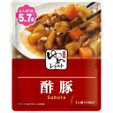 ■製品特徴 豚肉やたけのこ、椎茸など6種類の具材が入った酢豚です。 食事のおいしさ、楽しさをそのままに、たんぱく質を調整したお料理をパックしたレトルト食品です。 たんぱく質5.7g。1人前。 ■召し上がり方 ・湯せんの場合：袋の封を切らずに沸騰したお湯の中に入れ、約5分間加熱してください。 ※袋がふちに触れたり、はみ出したりすると袋に穴が開くことがあります。 ・電子レンジの場合：加熱時間の目安は、500Wの場合は1分10秒、600Wの場合は50秒 ※袋のままレンジに入れないでください。必ずレンジ対応容器に移し替えてラップをかけて温めてください。 ※オート(自動)ボタンでの加熱はさけてください。 ※機種により多少加熱時間が異なります。 ※開封時に袋の切り口で手を切らないようにご注意ください。 ※開封時やラップをとる際には、中身がはねることがありますので、ご注意ください。 ■原材料 野菜(たけのこ、ヤングコーン、にんじん、たまねぎ)、豚肉、しいたけ、醸造酢、デキストリン、しょうゆ、砂糖、ショートニング、チキンブイヨン、トマトケチャップ、植物油脂、にんにくペースト／増粘剤(加工でん粉)、カラメル色素、調味料(アミノ酸等)、(一部に小麦・ごま・大豆・鶏肉・豚肉を含む) ■栄養成分表示：1袋(140g)当り エネルギー：152kcaL、たんぱく質：5.7g、カリウム：120mg、リン：56mg、食塩相当量：1.1g 【アレルギー物質】 小麦・ごま・大豆・鶏肉・豚肉 【お問い合わせ先】 こちらの商品につきましては、当店(ドラッグピュア）または下記へお願いします。 キッセイ薬品工業株式会社 電話：0263-25-9081 広告文責：株式会社ドラッグピュア 作成：202110SN 神戸市北区鈴蘭台北町1丁目1-11-103 TEL:0120-093-849 製造販売：キッセイ薬品工業株式会社 区分：たんぱく質調整食品・日本製 ■ 関連商品■ キッセイ薬品工業　お取扱い商品 ゆめレトルト