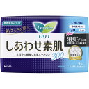 【本日楽天ポイント5倍相当】花王株式会社 ロリエ しあわせ素肌 消臭プラス 多い夜用 30cm 羽つき 9個入【医薬部外品】＜生理用品ナプキン＞【ドラッグピュア楽天市場店】【北海道 沖縄は別途送料必要】