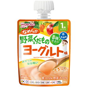 【3%OFFクーポン 5/9 20:00〜5/16 01:59迄】【メール便で送料無料でお届け 代引き不可】アサヒグループ食品株式会社1歳からのMYジュレドリンク なめらか野菜&くだものヨーグルト味 70g【ドラッグピュア楽天市場店】【RCP】【ML385】