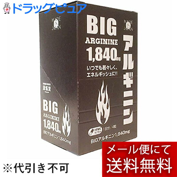 【本日楽天ポイント5倍相当】【メール便で送料無料 ※定形外発送の場合あり】ライフサポート株式会社BIGアルギニン 4…