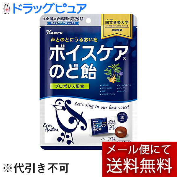 【本日楽天ポイント5倍相当】【☆】【メール便で送料無料 ※定形外発送の場合あり】カンロ株式会社　ボイスケアのど飴　70g入［個包装タイプ］＜音楽大学との共同開発＞【ドラッグピュア楽天市場店】【RCP】