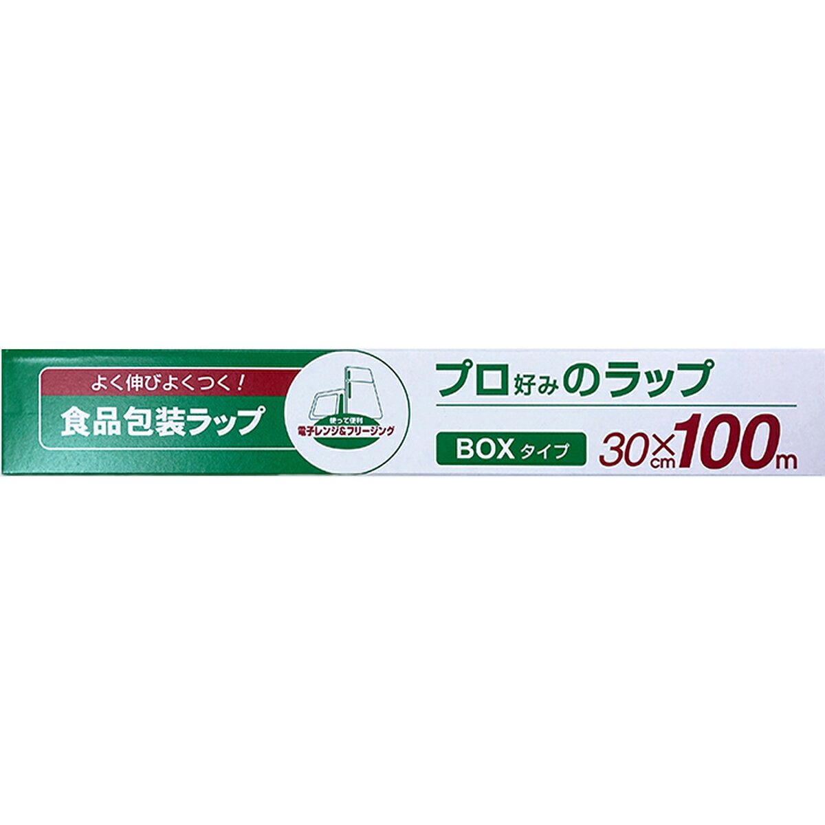 【3％OFFクーポン 5/23 20:00～5/27 01:59迄】【送料無料】【mezon】株式会社アダチ　プロ好みのラップ　30cm×100m入［業務用］＜よく伸びよくつく　食品包装ラップ＞＜日本製＞【北海道・沖縄は別途送料必要】【△】