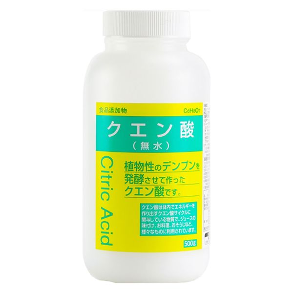 【本日楽天ポイント5倍相当】大洋製薬株式会社　クエン酸　500g＜食品添加物＞＜味付け・洗浄にも＞【ドラッグピュア楽天市場店】【RCP..