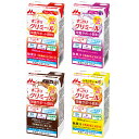 ■製品特徴クリアタイプですっきり！牛乳テイストが苦手な方でも飲みやすい1パック 125ml の小容量で、エネルギー200kcal、たんぱく質 7.5gが摂取できる総合栄養飲料 です。◎ちょうどいい飲みきりサイズ◎りんご味、パイナップル味、ぶどう味、はちみつレモン味、4種類の味をお楽しみいただけます。◎脂質ゼロですっきり飲みやすい◎コラーゲンペプチド7,500mg◎シールド乳酸菌100億個配合■こんな方におすすめ●食欲がない時●食事量が減ってきた時●体重が減ってきた時■内容量4種×各6本（125ml×24本）セット■原材料デキストリン、コラーゲンペプチド、グラニュー糖、難消化性デキストリン、水あめ、乳酸菌（殺菌）、香料、酸味料、着色料、乳化剤、グルコン酸亜鉛、グルコン酸銅、（原材料の一部に乳成分、大豆、ゼラチンを含む）■栄養成分表示1パック（125ml当たり）エネルギー：200kcal、たんぱく質：7．5g、鉄：1．5mg、亜鉛：1．4mg、食物繊維：2．5g、シールド乳酸菌：100億個配合■賞味期限製造から6か月■注意事項■使用上の注意●直射日光、高温多湿を避け、室温で保存できますが、おいしさを保つために冷所での保管をおすすめします。●開封後に全量お飲みにならない場合には、直ちに冷蔵庫に保管し、その日のうちにお飲みください。●本品記載の使用法・使用上の注意をよくお読みの上ご使用ください。■アレルギー乳成分、大豆、ゼラチン【お問い合わせ先】こちらの商品につきましての質問や相談は、当店(ドラッグピュア）または下記へお願いします。株式会社クリニコ〒153-0063 東京都目黒区目黒4-4-22電話：0120-52-0050受付時間：平日9:30～17:00（土・日・祝日、年末年始、5月1日を除く）広告文責：株式会社ドラッグピュア作成：202306AY神戸市北区鈴蘭台北町1丁目1-11-103TEL:0120-093-849製造販売：株式会社クリニコ区分：食品文責：登録販売者 松田誠司■ 関連商品飲料関連商品栄養補給関連商品株式会社クリニコお取り扱い商品