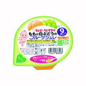 【本日楽天ポイント5倍相当】【定形外郵便で送料無料でお届け】キユーピー株式会社ももと白ぶどうのフルーツジュレ 70g【ドラッグピュア楽天市場店】【TK390】