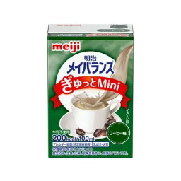 【本日楽天ポイント5倍相当】【送料無料】株式会社 明治メイバランスぎゅっとMini コーヒー味 100ml×24本【ドラッグピュア楽天市場店】【RCP】