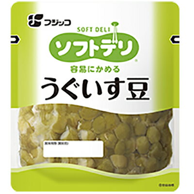 ■製品特徴 ◆一品のおかずや箸休めとして、 また、蒸しパンやようかんなど、お料理にもご利用いただけます。 かむ力が弱くなっても、日本の伝統食品を末長く食べ続けていただきたい、そのような思いでかむ力が困難な方に対応した『ソフトデリ』シリーズ。 「形」があり、「見栄え」がよく、やわらかい煮豆です。 のどすべりがよく、口の中でまとまりがよくて食べやすいです。 ◆ほっくりやわらか 皮をやわらかくし、口腔内に皮残りを少なくしています。 ほっくりやわらかく、粘りをおさえた食感です。付着しにくいため、口の中を移送しやすく、のどすべりがよいです。 凝集性がよいため、口の中でまとまり、飲みこみやすいので、誤嚥しにくいです。 食物繊維がしっかり摂れます。 箸休めだけでなく、おやつにもご利用いただけます。 ※やわらかい食感となっていますが、かむ力や飲み込む力には個人差があります。お召しあがりの際は十分ご注意ください。 ■原材料 えんどう豆、砂糖、還元水あめ、食塩／増粘多糖類、乳酸カルシウム ◆アレルギー表示 ー ◆原料原産地名 カナダ（えんどう豆） ■栄養成分表示100gあたり エネルギー 159kcal 水分 57.7g たんぱく質 5.3g 脂質 0.5g 炭水化物 35.9g（糖質：30.5g／食物繊維：5.4g） ナトリウム 129mg カリウム 79mg カルシウム 20mg リン 69mg 鉄 1.2mg 亜鉛 0.7mg 食塩相当量 0.3g ■保存の方法 直射日光・高温を避け、常温で保存してください。 【お問い合わせ先】 こちらの商品につきましての質問や相談は、当店(ドラッグピュア）または下記へお願いします。 フジッコ株式会社 電話：0120-078126 受付時間：平日の9：00-17：00 土・日・祝日は除く 広告文責：株式会社ドラッグピュア 作成：202308SN 神戸市北区鈴蘭台北町1丁目1-11-103 TEL:0120-093-849 製造販売：フジッコ株式会社 区分：食品・日本製 ■ 関連商品 豆 フジッコ お取り扱い商品