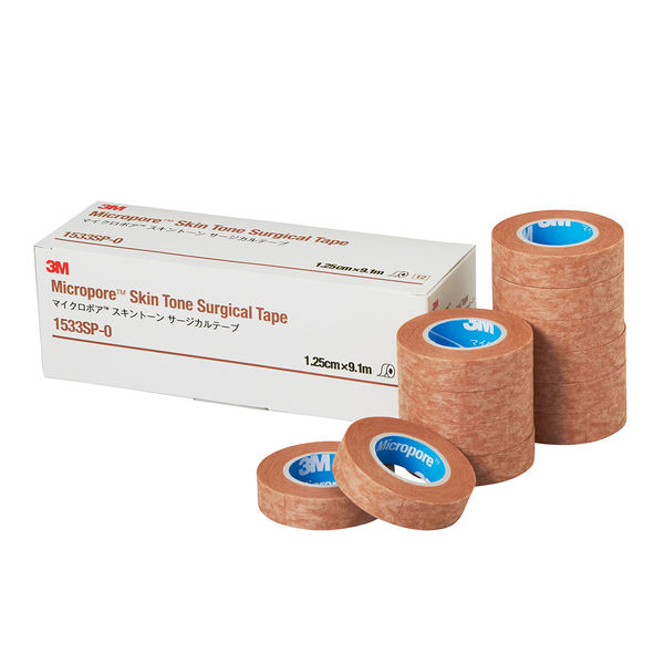 スリーエム ジャパン株式会社マイクロポア　スキントーン　サージカルテープ　スモール・パック　幅12...