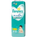 P&G(プロクター・アンド・ギャンブル) パンパース さらさらケア テープ Mサイズ オムツ 6-11kg スーパージャンボ 52枚入×4個セット<紙おむつ>(この商品は注文後のキャンセルができません)【ドラッグピュア楽天市場店】
