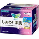 【本日楽天ポイント5倍相当】【送料無料】花王株式会社ロリエ しあわせ素肌 通気超スリム 特に多い夜用35cm 羽つき(10個)【医薬部外品】(この商品は注文後のキャンセルができません)【ドラッグピュア楽天市場店】【△】