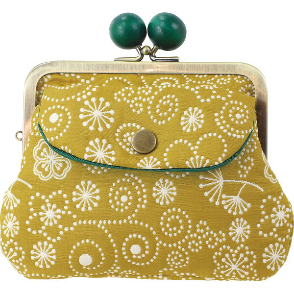 【本日楽天ポイント5倍相当】【代引き不可・送料無料】株式会社くろちく　ふくれ織り　親子がま口　金..