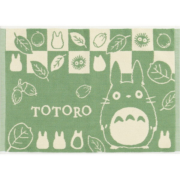 【メーカー直送品(代引き不可)】【送料無料】となりのトトロ　バスマット　おだやかトトロ　1枚［サイズ：約40×60cm］［箱入り］＜スタジオジブリ＞＜グリーン(緑)＞［カタログ番号：24-0199-040］【ドラッグピュア楽天市場店】【RCP】【△】