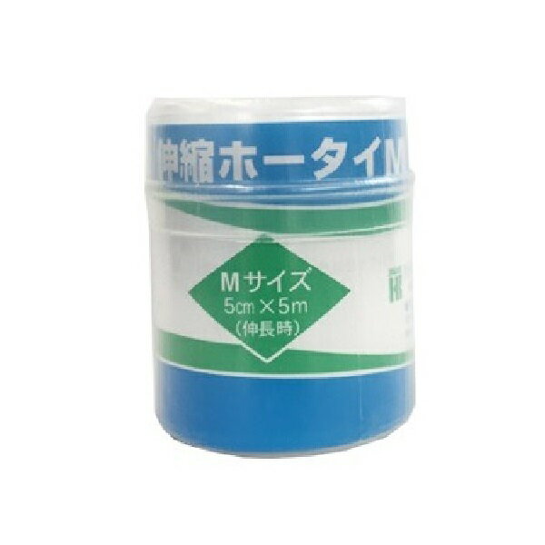 【本日楽天ポイント5倍相当】【送料無料】川本産業株式会社 伸縮ホータイ Mサイズ 5cm×5m 1個【ドラッグピュア楽天市場店】【RCP】【△】【□】