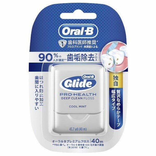 【本日楽天ポイント5倍相当】【送料無料】P＆Gジャパン合同会社 オーラルBプレミアムデンタルフロス 40m【ドラッグピュア楽天市場店】【RCP】【△】【CPT】